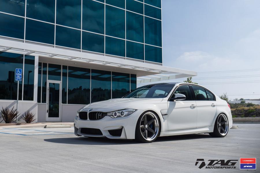 BMW M3 Sedan on Vossen Wheels (VWS-3) '2016